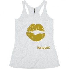 Ladies Slim Fit Super Soft Racerback Triblend Tank