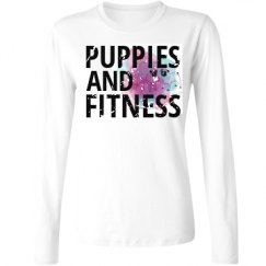 Ladies Relaxed Fit Basic Long Sleeve Tee