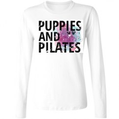 Ladies Relaxed Fit Basic Long Sleeve Tee