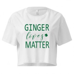 Ladies Festival Cali Crop Top Tee