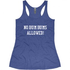 Ladies Slim Fit Super Soft Racerback Triblend Tank