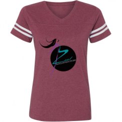 Ladies Relaxed Fit Vintage Sports Tee