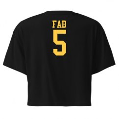 Ladies Festival Cali Crop Top Tee