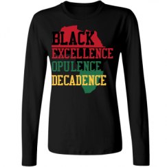 Ladies Relaxed Fit Basic Long Sleeve Tee