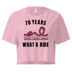 Ladies Festival Cali Crop Top Tee