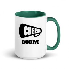 15oz Ceramic Mug with Color Inside