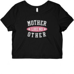 Ladies Slim Fit Crop Top Tee