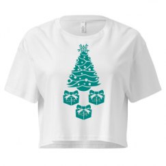 Ladies Festival Cali Crop Top Tee