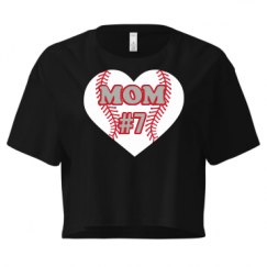 Ladies Festival Cali Crop Top Tee