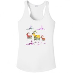 Ladies Athletic Performance Racerback Tank