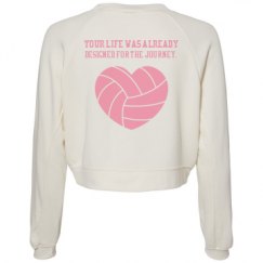 Women's Raglan Pullover Fleece
