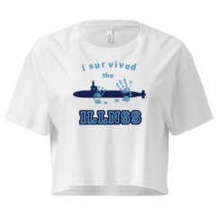 Ladies Festival Cali Crop Top Tee