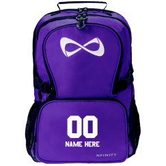 Custom Sports Name & Number Backbpack