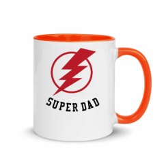 11oz Ceramic Mug with Color Inside