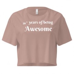 Ladies Festival Cali Crop Top Tee