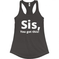 Ladies Slim Fit Racerback Tank Top