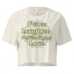 Ladies Festival Cali Crop Top Tee