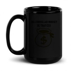 15oz Black Glossy Mug