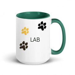 15oz Ceramic Mug with Color Inside