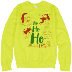 Unisex Neon Crewneck Sweatshirt
