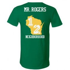 Unisex V-Neck Jersey Tee