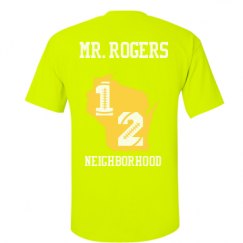 Unisex Ultra Cotton Safety Neon Crewneck Tee