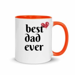 11oz Ceramic Mug with Color Inside