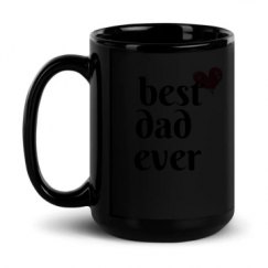 15oz Black Glossy Mug