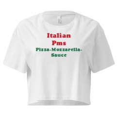 Ladies Festival Cali Crop Top Tee