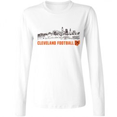 Ladies Relaxed Fit Basic Long Sleeve Tee