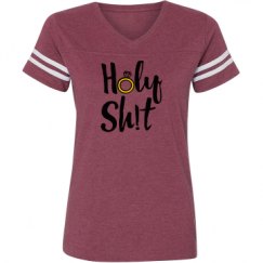 Ladies Relaxed Fit Vintage Sports Tee