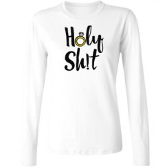 Ladies Relaxed Fit Basic Long Sleeve Tee