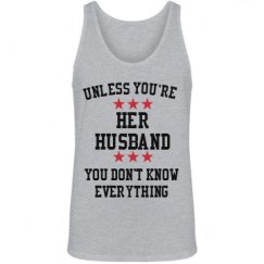 Unisex Jersey Tank Top