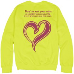 Unisex Neon Crewneck Sweatshirt