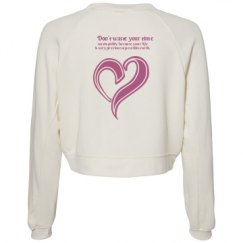 Women's Raglan Pullover Fleece