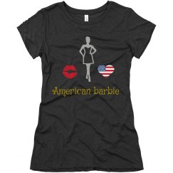 American barbie ladies top