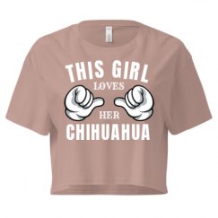 Ladies Festival Cali Crop Top Tee