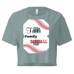 Ladies Festival Cali Crop Top Tee