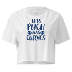 Ladies Festival Cali Crop Top Tee