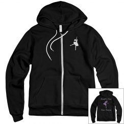 Adult Unisex Zip Up Hoodie