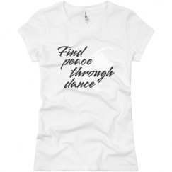 Ladies Slim Fit Basic Promo Jersey Tee