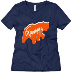 Ladies Relaxed Fit V-Neck Tee