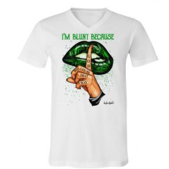 Unisex V-Neck Jersey Tee