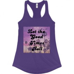 Ladies Slim Fit Racerback Tank Top