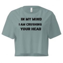 Ladies Festival Cali Crop Top Tee