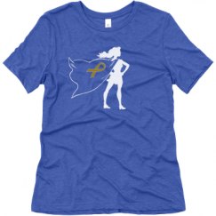 Ladies Relaxed Fit Super Soft Triblend Tee