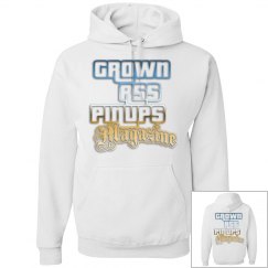 GROWN ASS PINUPS MAGAZINE UNISEX HOODIE