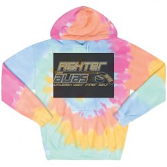 Unisex Tie-Dye Fleece Hoodie
