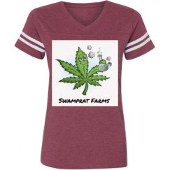 Ladies Relaxed Fit Vintage Sports Tee