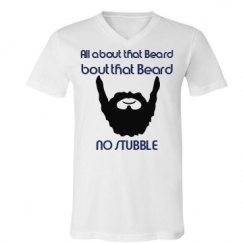 Unisex V-Neck Jersey Tee